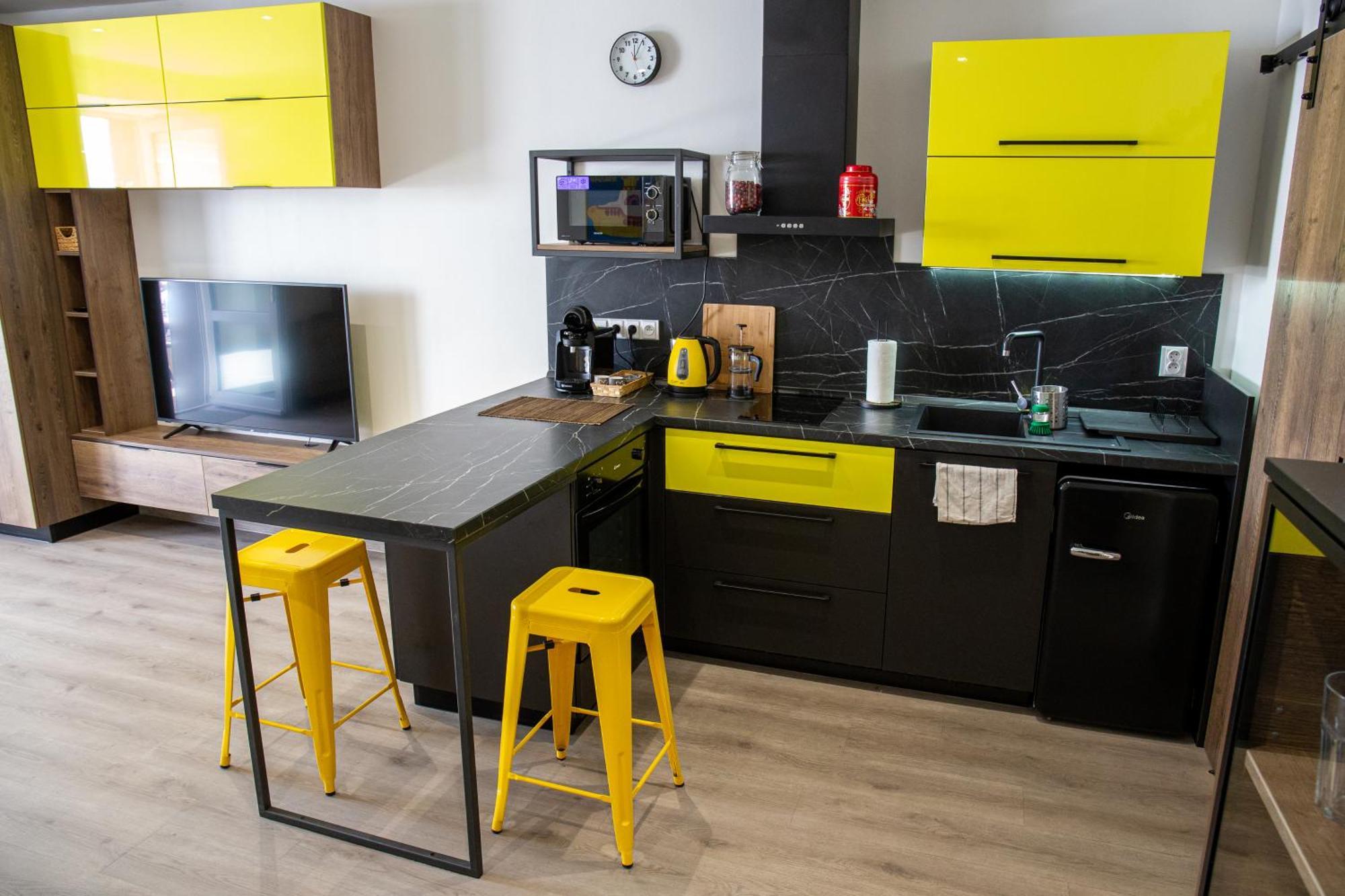 Apartman Yellow Submarine Se Slunnou Terasou 쿤타호라 외부 사진